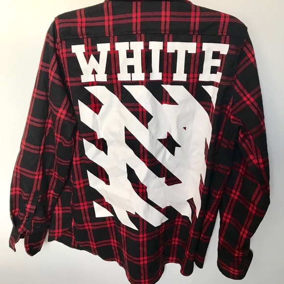 Offwhite Flannel | Poshmark